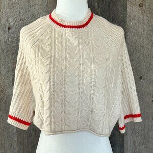 Petite Cropped Sweater for Fall Vibes